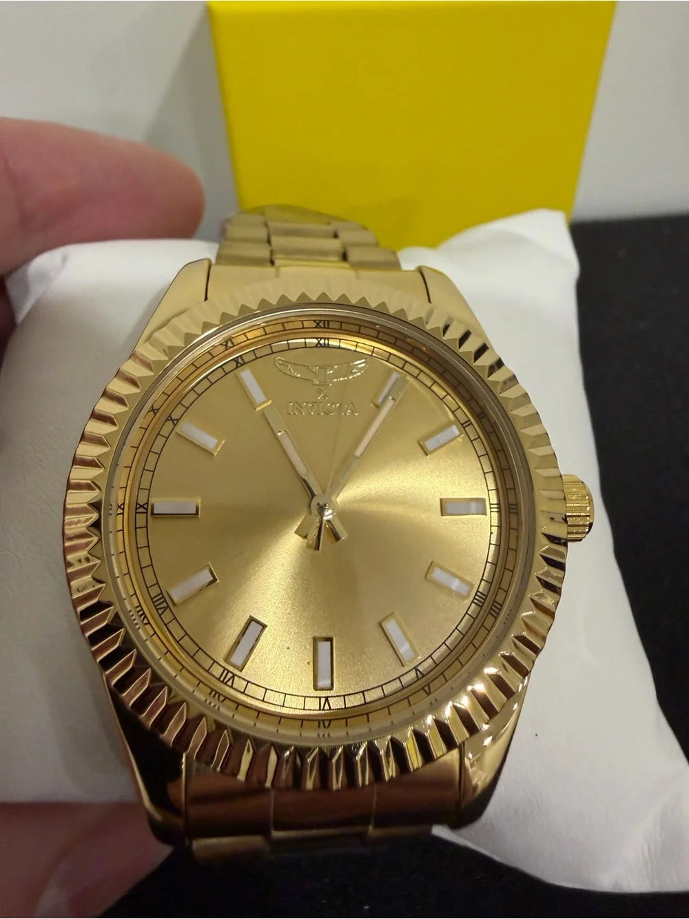 Invicta Specialty Gold-Tone Stainless Steel Bracelet Watch 40mm